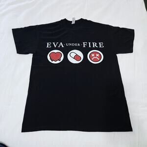 Eva Under Fire 2022 band shirt size medium